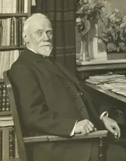 Orhun alfabesini çözen Danimarkalı dilbilimci Vilhelm Thomsen.